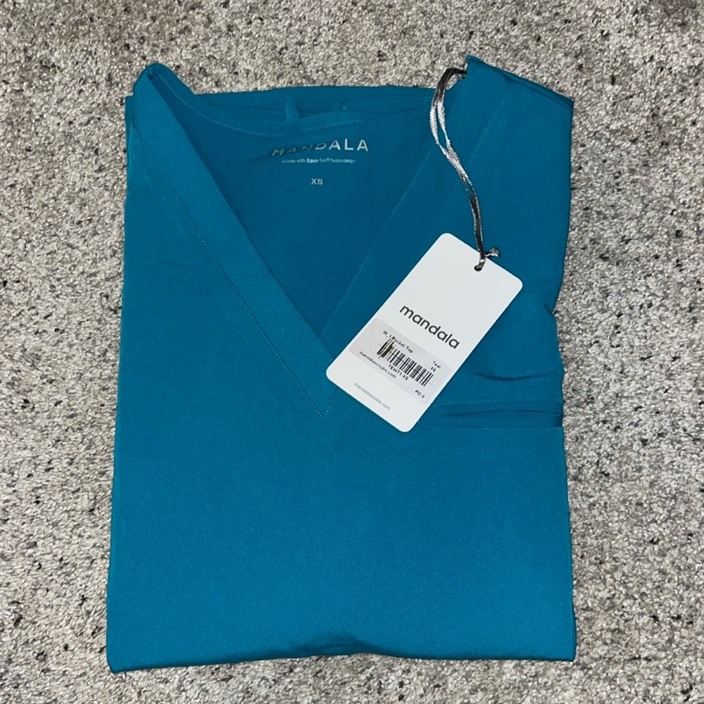 mandala scrub top